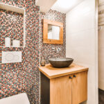 Bold & Geometric – Geometric bathroom tiles